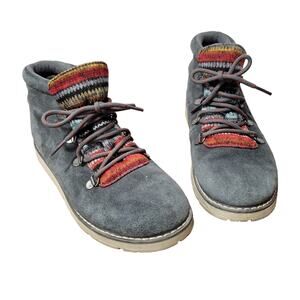 Skechers Woman's Bob Alpine Smores Boots Gray Size 7